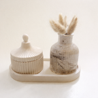 Trio déco salle de bain - coiffeuse