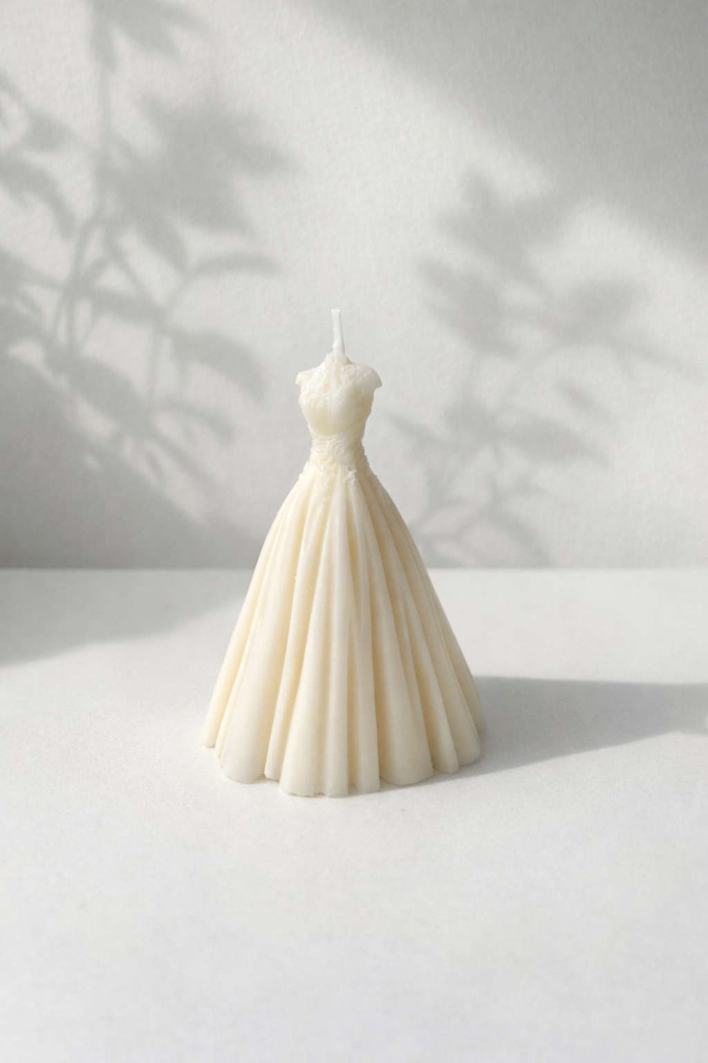 Bougie robe de mariée