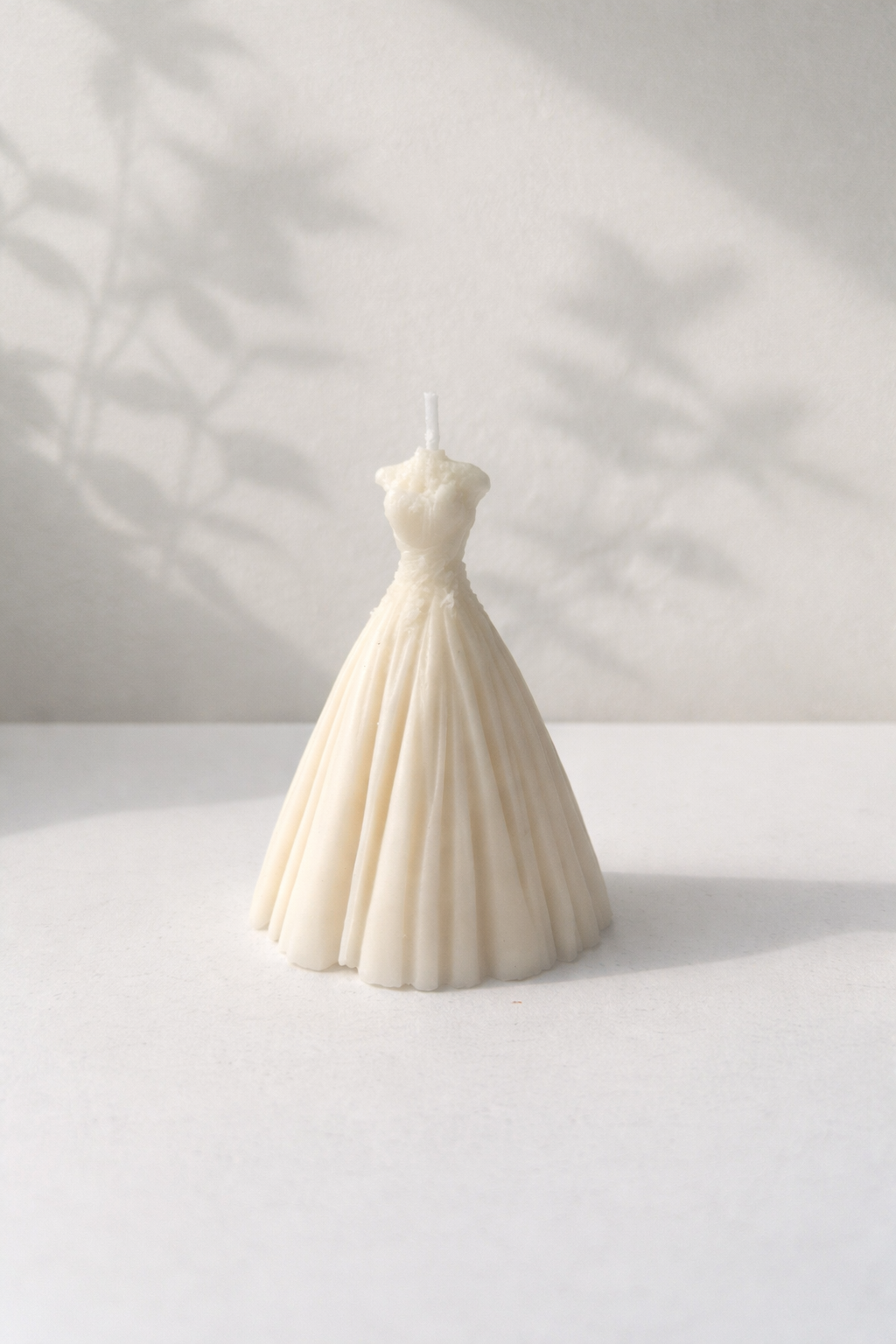Bougie robe de mariée